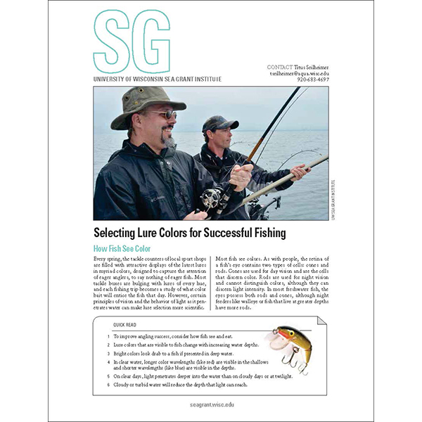 Selecting Lure Colors for Successful Fishing – Publications